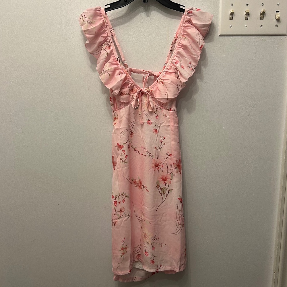 Floral spring dress